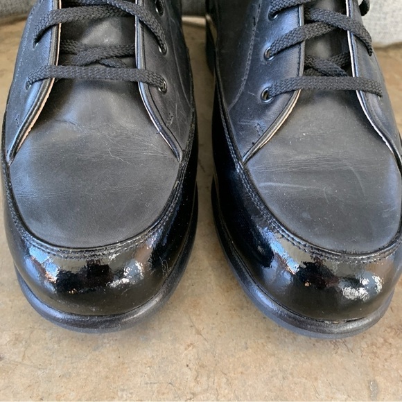Walter Genuin Black Golf Boots Size 9.5 - Picture 2 of 11
